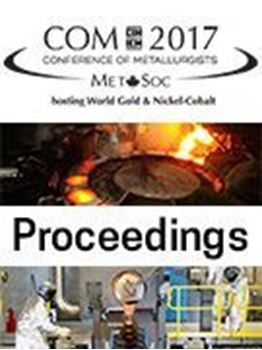 Picture of COM 2017 hosting World Gold Nickel Cobalt Proceedings—PDF