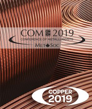 Image sur Proceedings  of the 58th Conference of Metallurgists Hosting the International Copper Conference 2019—PDF & USB Key