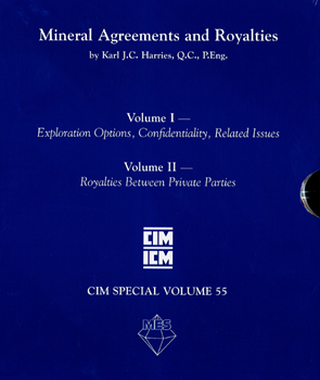 Image sur Mineral Agreements and Royalties SV 55 (2003)—PRINT VERSION & PDF COMBO