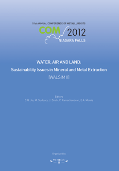 Picture of Water, Air and Land: Sustainability Issues in Mineral and Metal Extraction—PDF