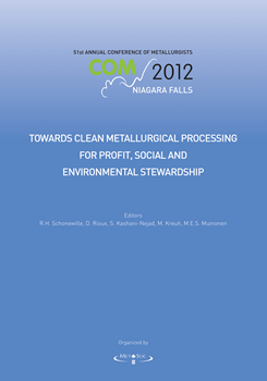 Picture of Pyrometallurgy: Towards Clean Metallurgical Processing for Profit, Social and Environmental Stewardship 2012—PDF